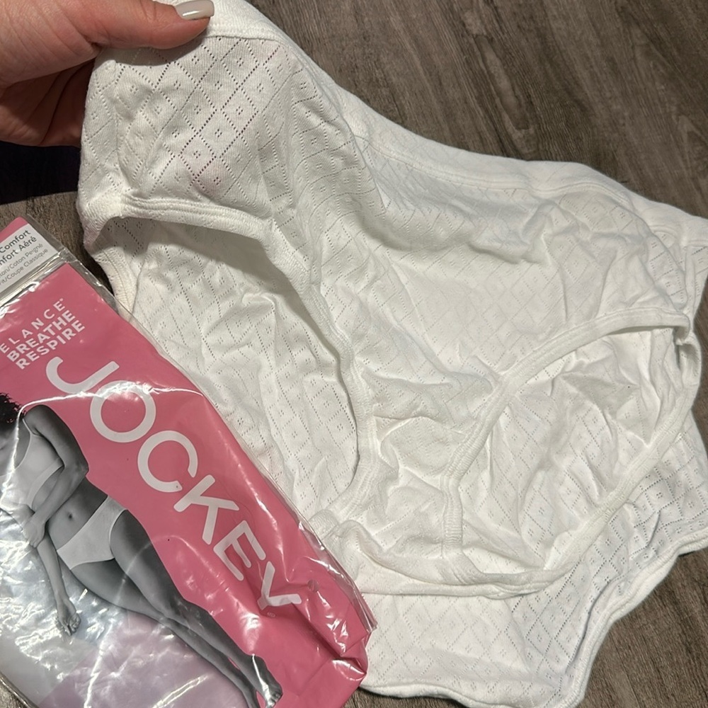 Women Jockey 3-Pack Briefs (SHEER NUDE ASST) Breathe Comfort Classic Underwear